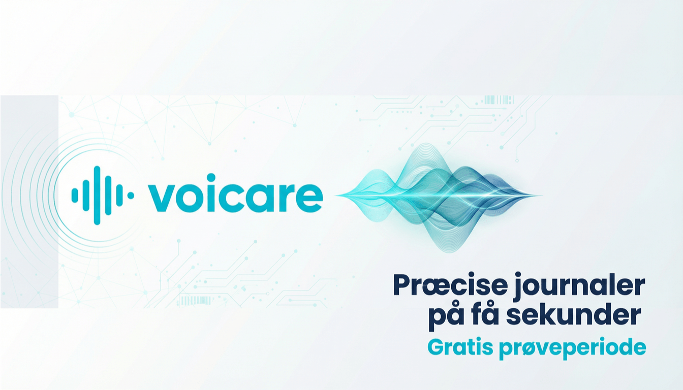 AI-journalføring for sundhedsfaglige Voicareai logo